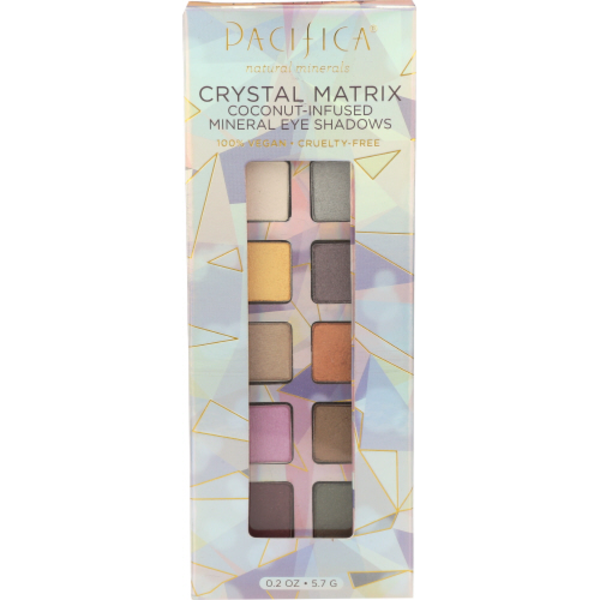 Pacifica Crystal Matrix Coconut-infused Mineral Eye Shadows Ice