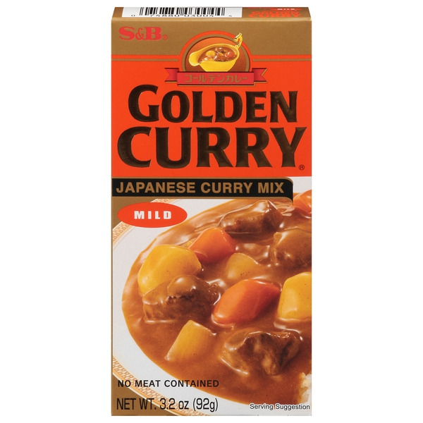 S&B Foods Golden Curry Japanese Curry Mix, Mild Same-Day Delivery