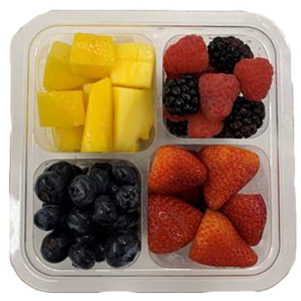 Grab & Go Mixed Berries & Mangoes Snack Tray
