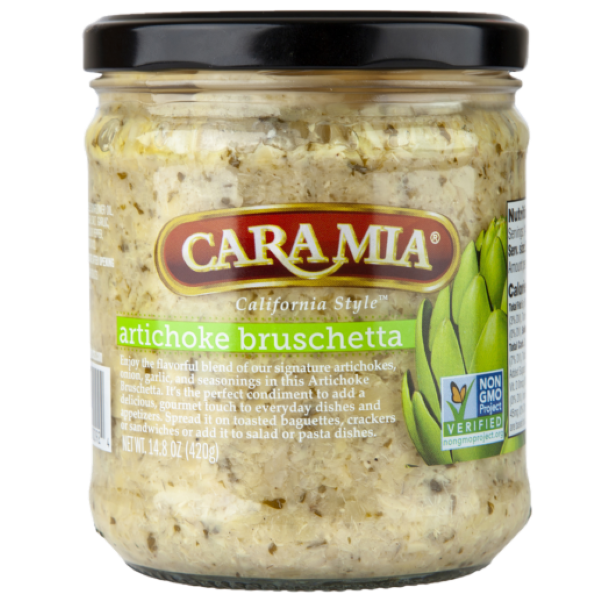 Cara Mia California Style Artichoke Bruschetta