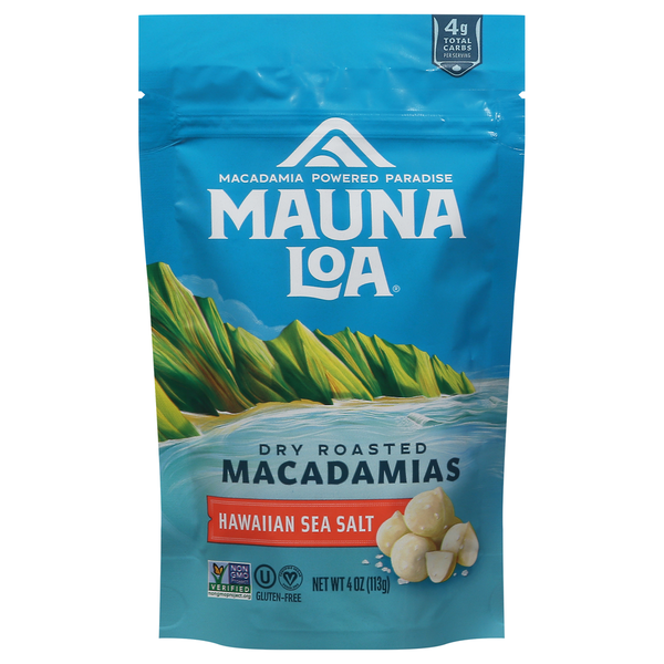 Mauna Loa Hawaiian Sea Salt Macadamia Nuts Bag Same-Day Delivery