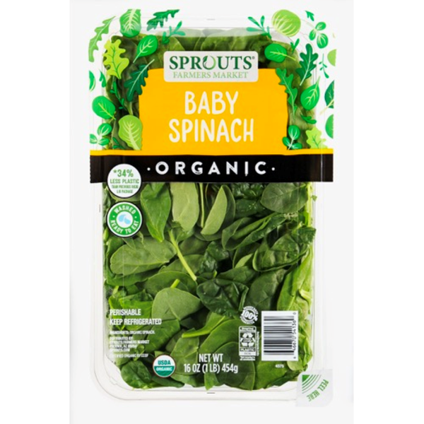 Sprouts Organic Baby Spinach