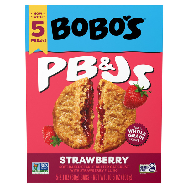 BOBO'S Strawberry PBJs
