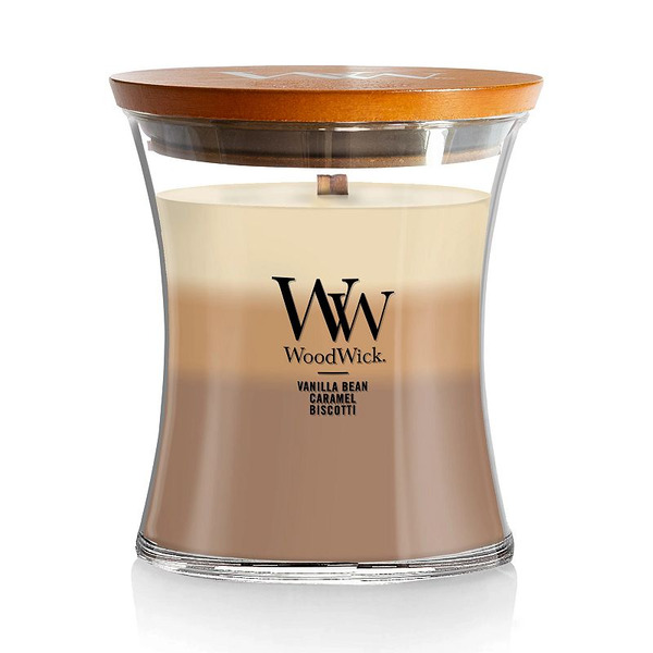 Wood Wick Medium Trilogy Candle - Cafe Sweets