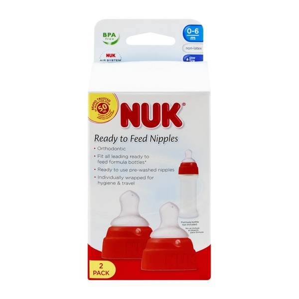 nuk ready to feed orthodontic nipple