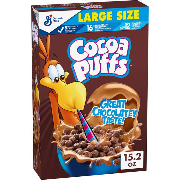 General Mills Cocoa Puffs Large Size Cereal