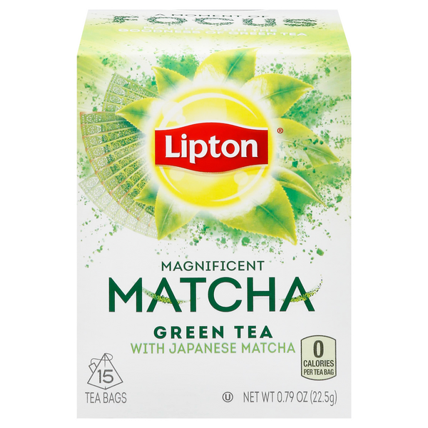 Food Lion Lipton Tea Bags Japanese Matcha Same-Day Delivery or