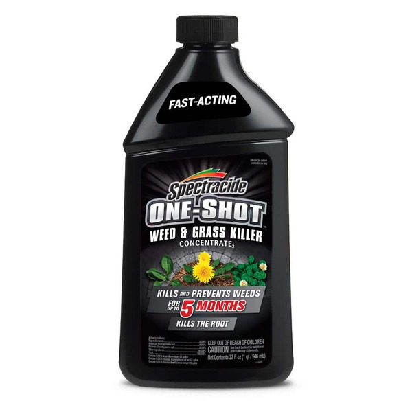 Spectracide 32 Oz. One Shot Weed And Grass Killer Concentrate