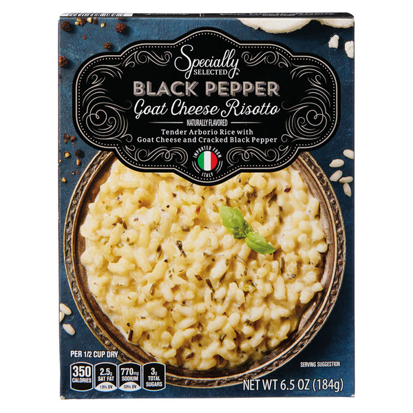 Specially Selected Cracked Pepper Goat Cheese Risotto Same-Day Delivery ...
