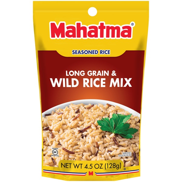 Mahatma Seasoned Rice Long Grain & Wild Rice Mix (4.5 oz) Instacart