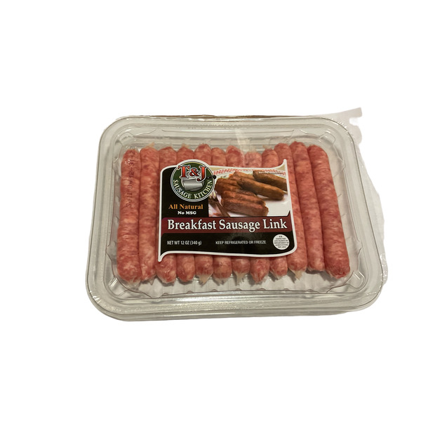 T & J Sausage Kitchen Breakfast Links