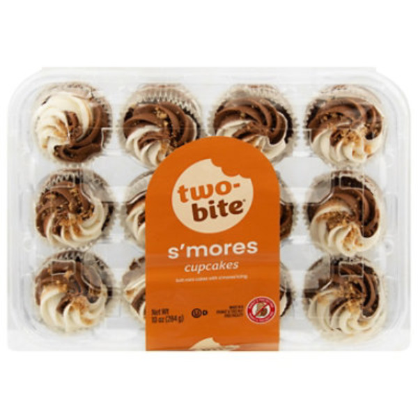Two Bite S'mores Cupcakes