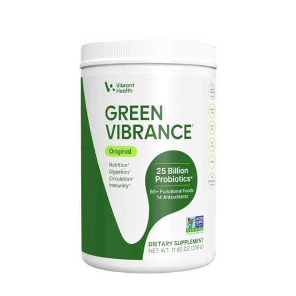 Vibrant Health Green Vibrance 30 Day Supply Superfood Same-Day