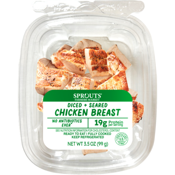 Sprouts Diced + Seared Chicken Breast