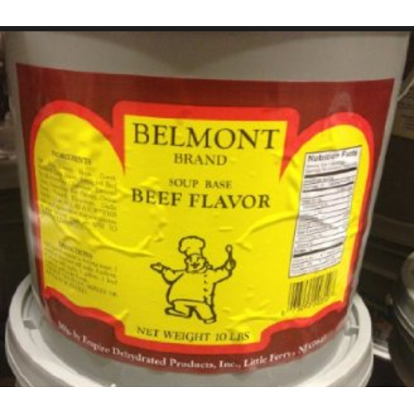 Belmont- Beef Soup Base - 10 lbs Tub