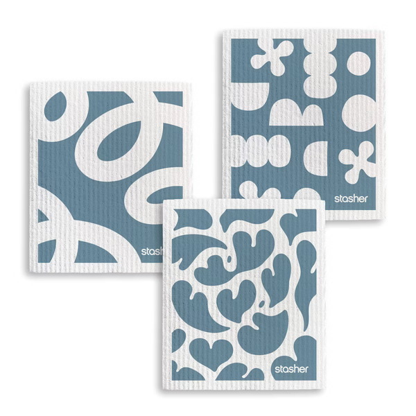 Stasher Premium Reusable Dish Cloth Paper Towels