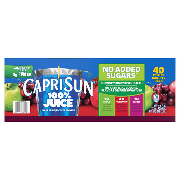 100% Juice, 40 x 6 fl oz
