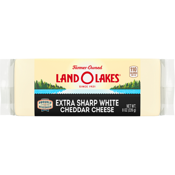 Land O Lakes Cheese, Extra Sharp White Cheddar