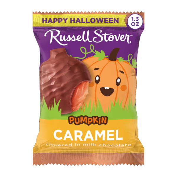 Russell Stover Marshmallow, Pumpkin, Caramel