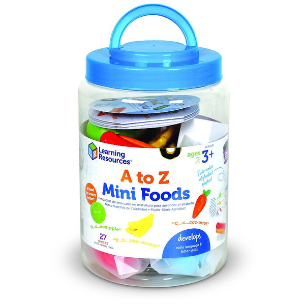 Learning Resources 27 Piece Mini Alphabet Foods