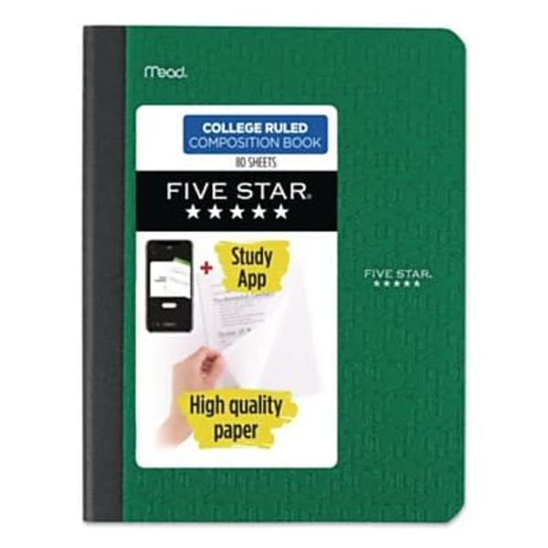 Five Star College Ruled Composition Book