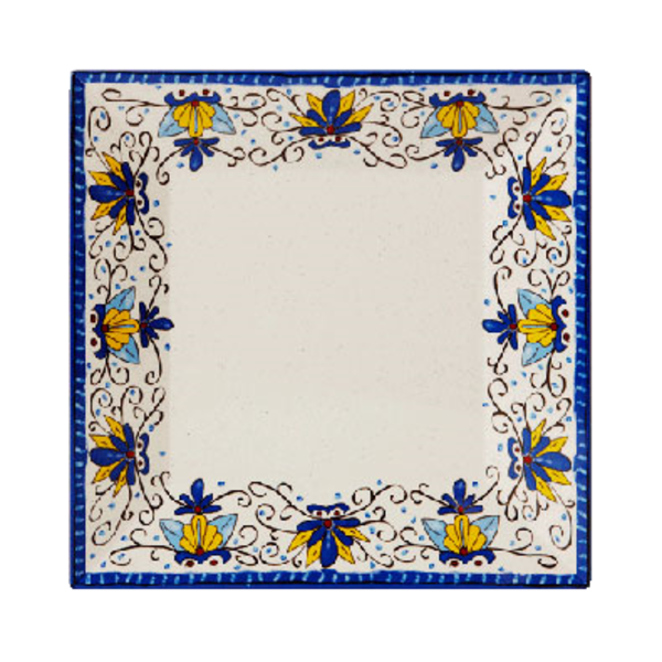 G.E.T. Enterprises - #ML-92-SL Santa Lucia Plate, 16"