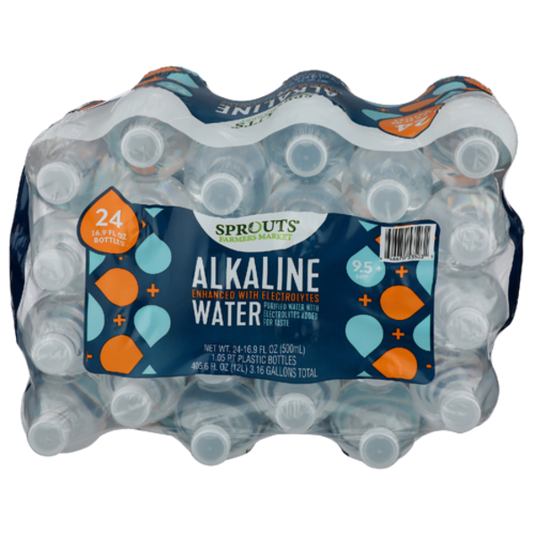 Sprouts Alkaline Water 24 Pack Case
