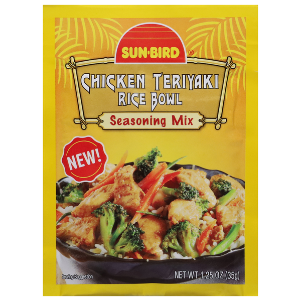 Sun-Bird Seasoning Mix, Chicken Teriyaki Rice Bowl Same-Day