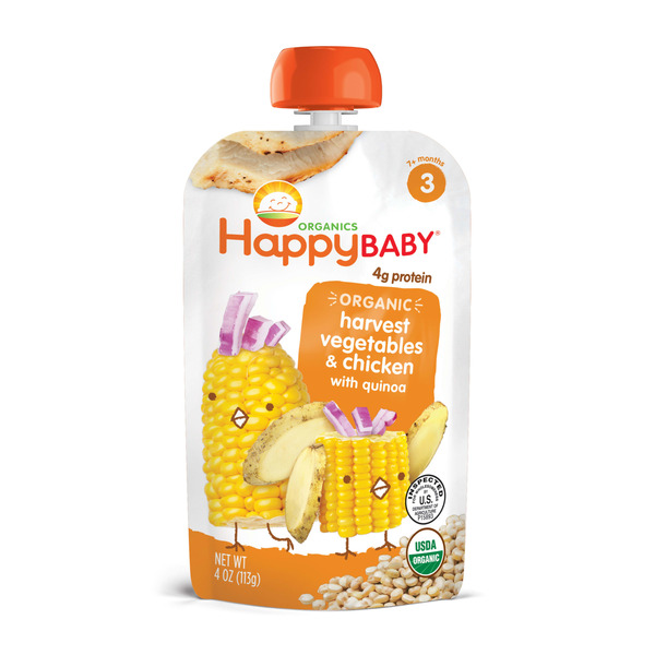 Happy Baby Organics Organics Hearty Meals Stage Harvest