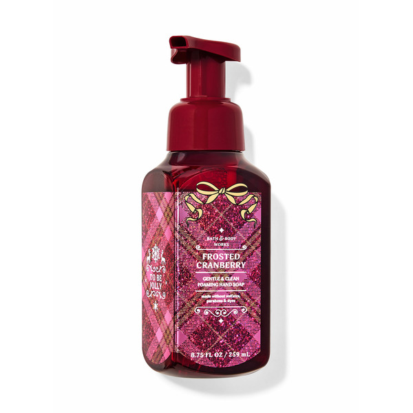 Bath Body Works Frosted Cranberry Gentle Clean Foaming Hand Soap