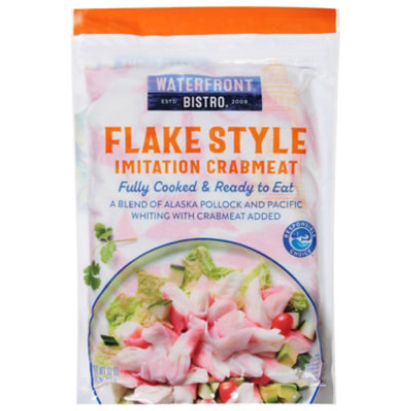Waterfront Bistro Flake Style Imitation Crabmeat