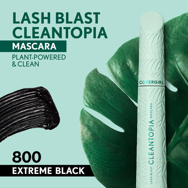 COVERGIRL 800 Extreme Black Lash Blast Cleantopia Plant-powered Clean Mascara - .32 fl oz