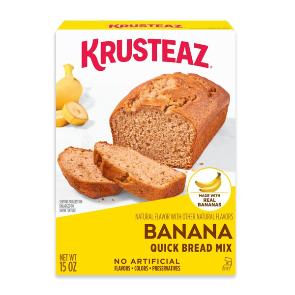 Krusteaz Banana Quick Bread Mix Same-Day Delivery or Pickup | Harmons