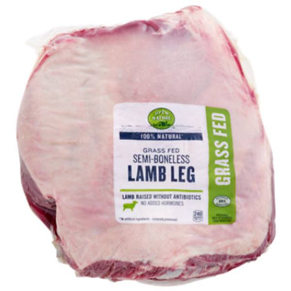 Open Nature Half Semi Boneless Lamb Leg