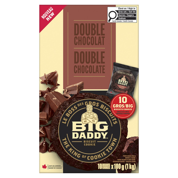 Big Daddys Double Chocolate Cookies