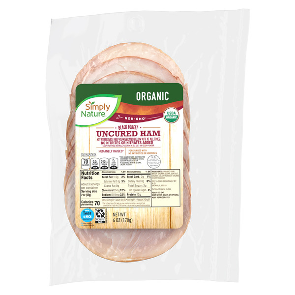 Simply Nature Organic Black Forest Ham Same-Day Delivery or Pickup