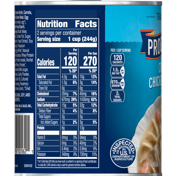 34 Progresso Chicken Noodle Soup Nutrition Label Labels Design Ideas 2020