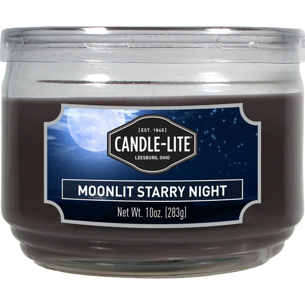 Kroger Candlelite Candle Moonlit Starry Night SameDay Delivery or