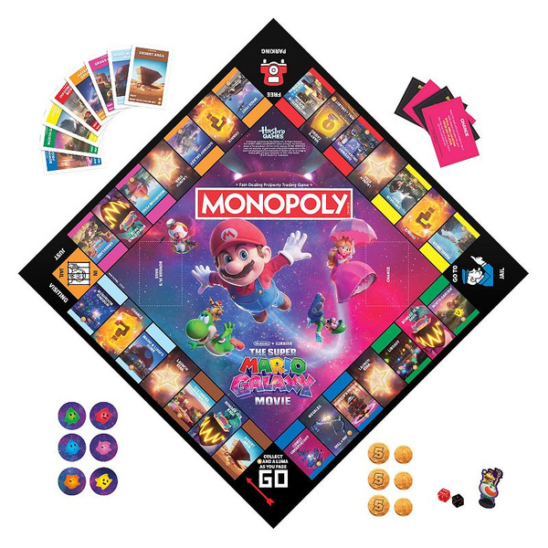 MONOPOLY Santa Edition Board Game