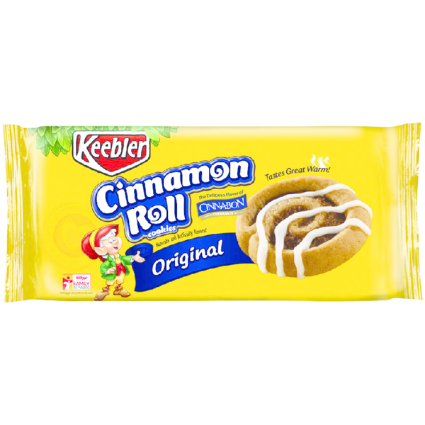 Keebler Cinnabon Original Cinnamon Roll Cookie Same-Day Delivery