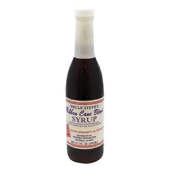 Uncle Steve's Ribbon Cane Blend Syrup (12.7 fl oz) from Falletti Foods