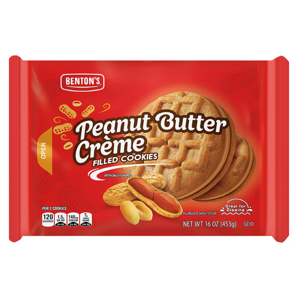 はちみつです₊⁎⁺˳✧༚ Benton's Peanut Butter Sandwich Cremes Same-Day Delivery or Pickup