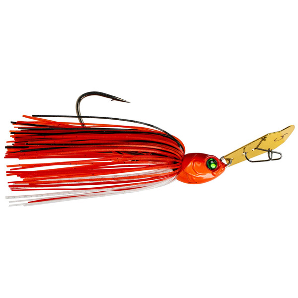 6th Sense Fishing Jigsaw Spinnerbait, 3/8 oz - Rayburn Red