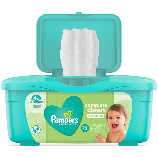 pampers wipes complete clean unscented