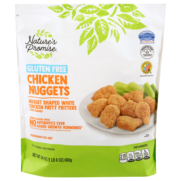 Nature's Promise Gluten Free Chicken Nuggets Same-Day Delivery