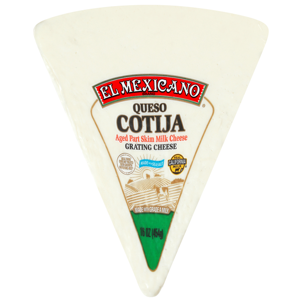 El Mexicano Grating Cheese, Part Skim, Queso Cotija Same-Day