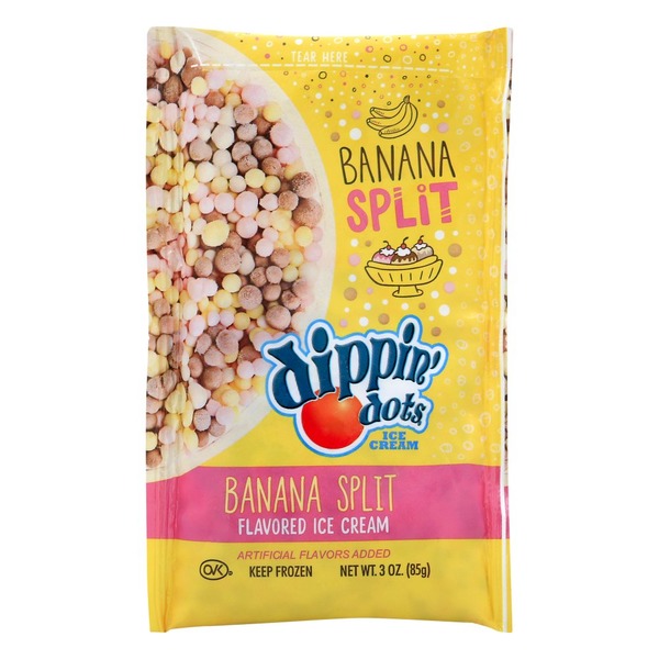 Dippin Dots Ice Cream, Banana Split (3 oz) Instacart