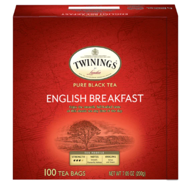Twinings of London - English Breakfast Tea - 100ct