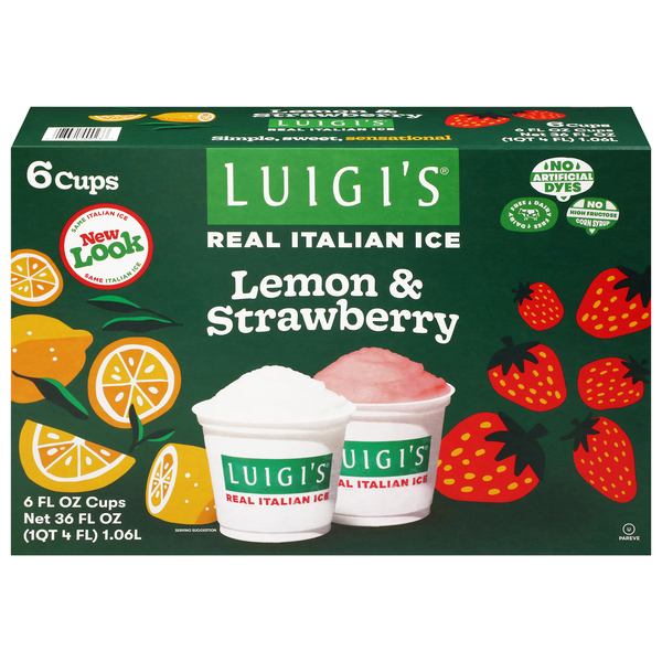 LUIGI'S® Lemon,Strawberry Variety Pack Same-Day Delivery or Pickup