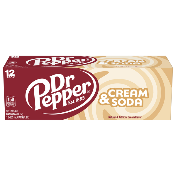 Dr Pepper Cream & Soda Same-Day Delivery or Pickup | Tops Markets